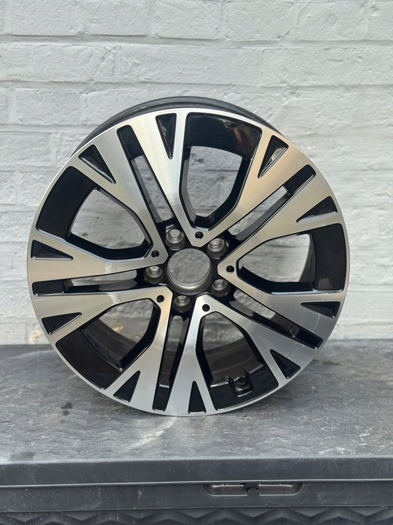 1x Alufelge 18 Zoll 7.5" 5x112 53ET Glanz Schwarz A2474015000 Mercedes-Benz FEL7065644308po