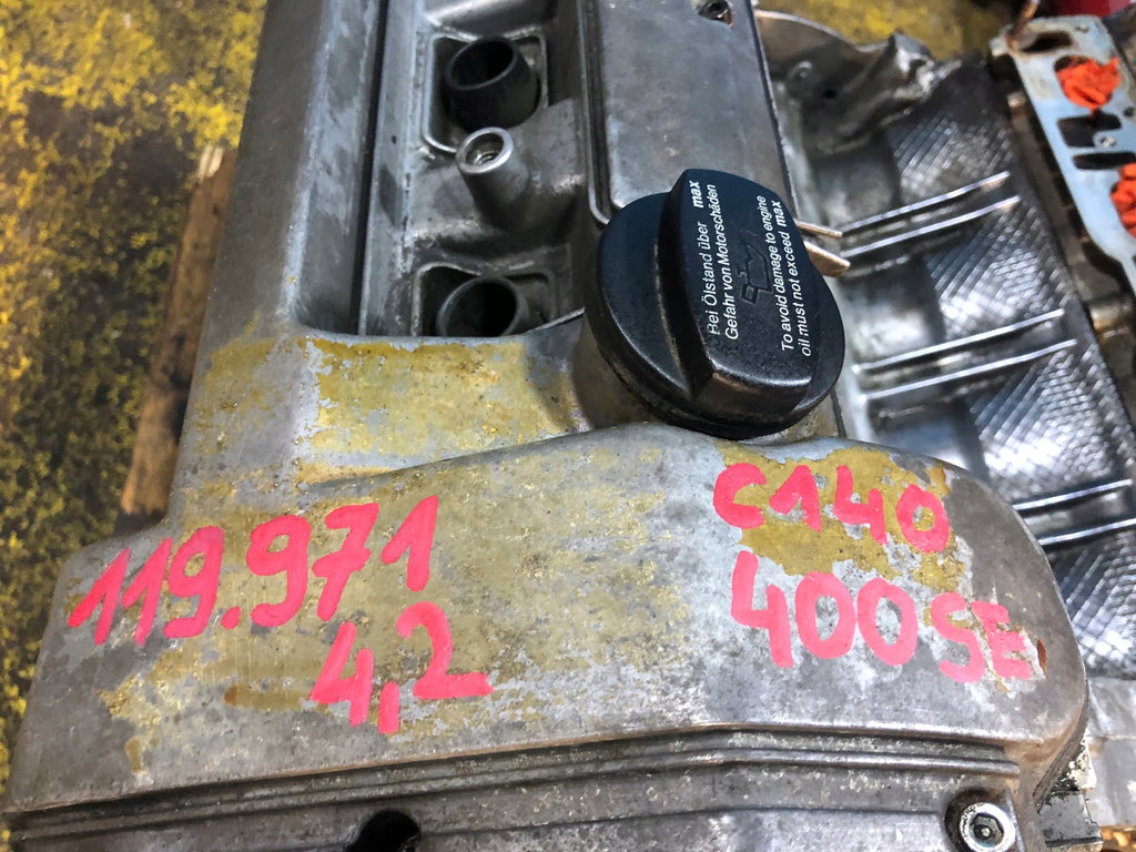Motor Mercedes-Benz W140 119971 4.2 286PS 219TKm Benzin Engine Unkomplett