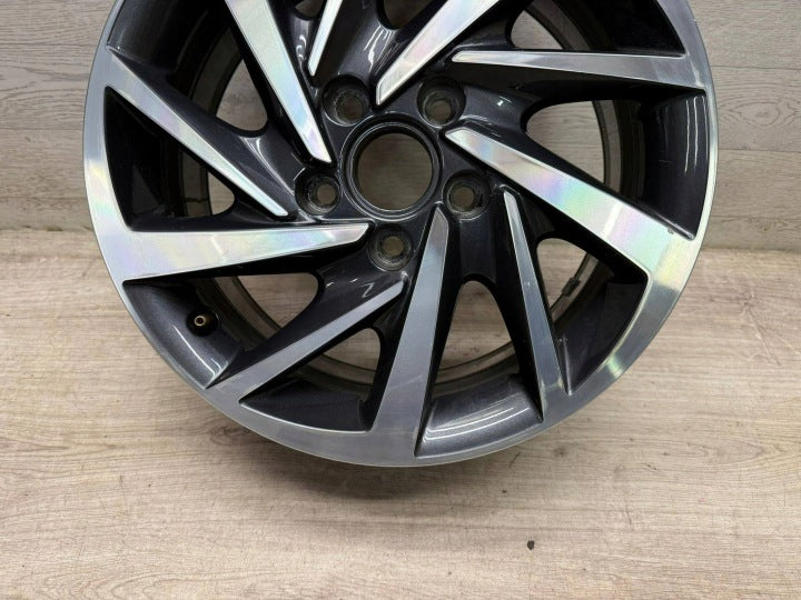 1x Alufelge 16 Zoll 6.5" 5x112 48ET Glanz Schwarz 5TA601025L Mg Touran Rim Wheel FEL6388688395vr