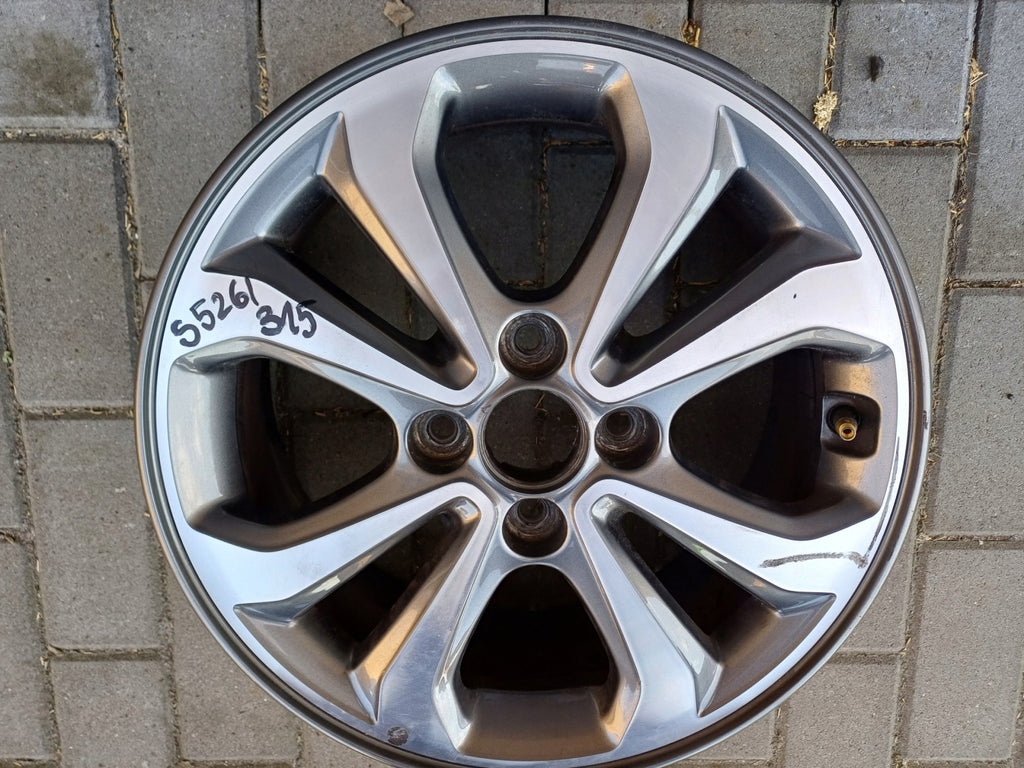 1x Alufelge 15 Zoll 6.0" 4x100 47ET 52910C8800 Hyundai I Rim Wheel FEL7121032358hu