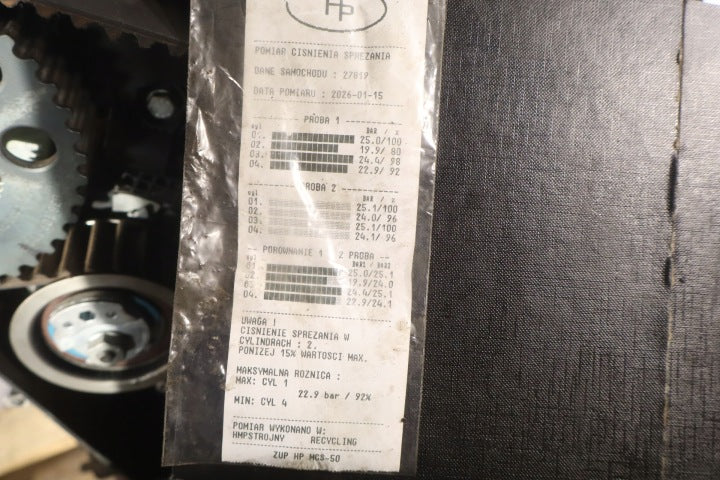 Motor VW Golf VI I CBD 2.0 TDI 110PS 2008 Diesel Engine Unkomplett MOT1521449292og