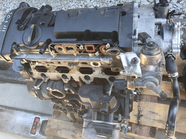 Motor Audi A4 B7 BPJ 2.0 TFSI 170PS 125kW Benzin Engine Unkomplett MOT5611525413dw