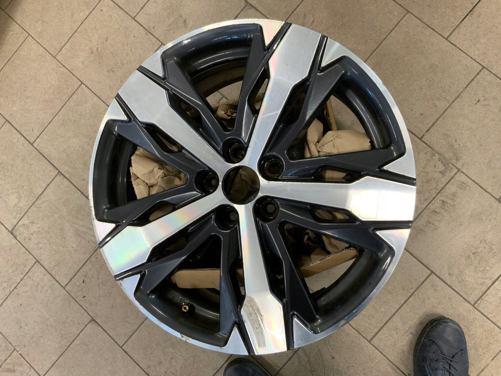1x Alufelge 18 Zoll 7.5" 4x108 49ET Glanz Schwarz 9811635077 Peugeot 5008 I FEL3112138111vg