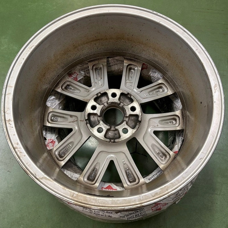 1x Alufelge 17 Zoll 7.0" 5x112 38ET Glanz Silber 3G8601025 VW Arteon Rim Wheel FEL6900486699cm