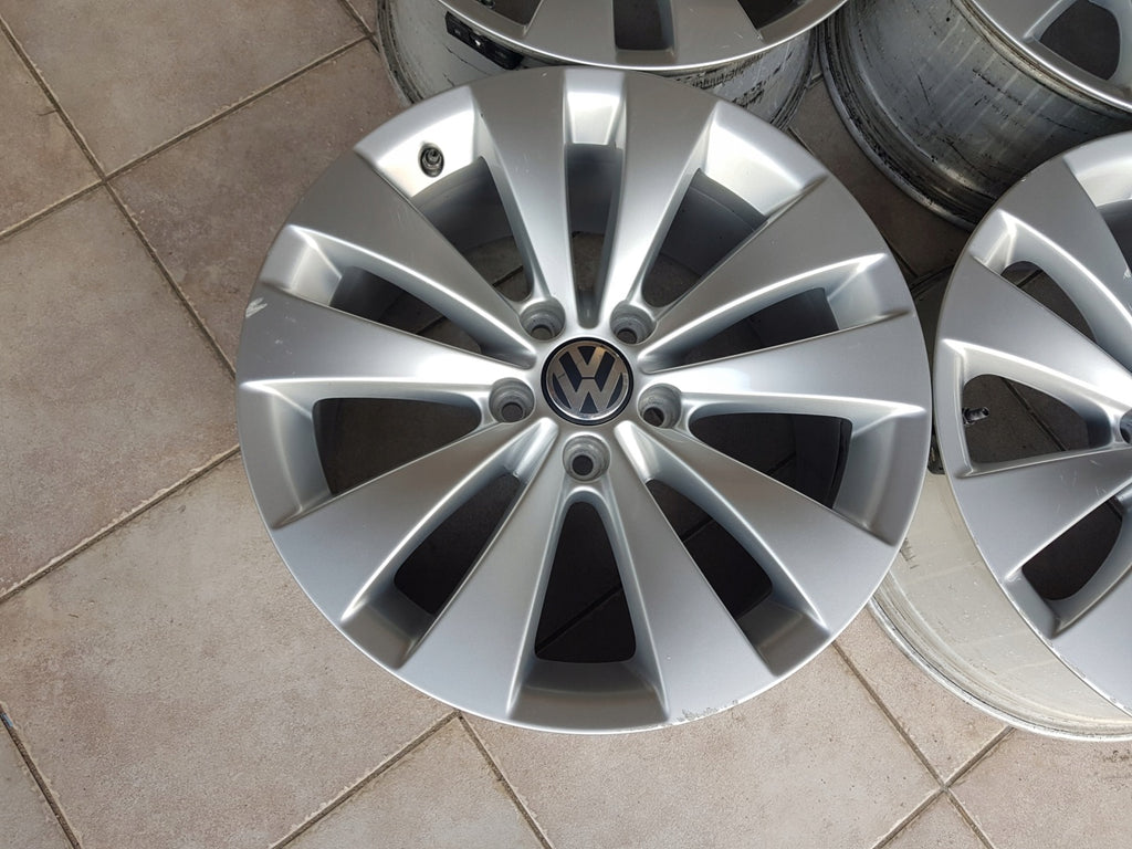 4x Alufelge 17 Zoll 8.0" 5x112 41ET 3C8601025 VW Scirocco Passat Rim Wheel FEL7489633718bn