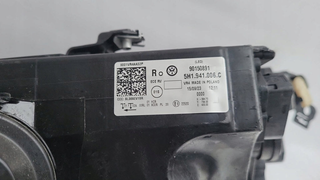 Frontscheinwerfer VW Golf VIII 5H1941006C Rechts Scheinwerfer Headlight SCH5675249437sg