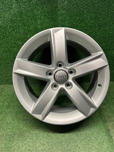 Laden Sie das Bild in den Galerie-Viewer, 1x Alufelge 16 Zoll 7.0" 5x112 46ET Glanz Silber 8K0071496 Audi A4 B8 Rim Wheel FEL6540913347cu