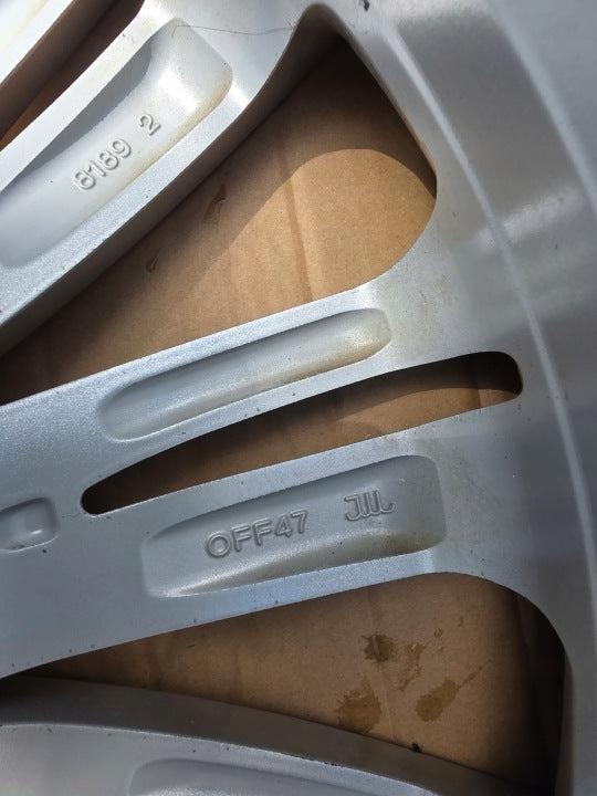 1x Alufelge 20 Zoll 8.5" 5x120 47ET Glanz Silber HY32-1007-RA Land Rover I FEL2811689074ha