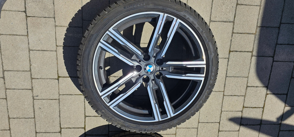 1x Alufelge 19 Zoll 8.0" 5x112 26ET Glanz Graphit 8090019 BMW 8 G16 G14 G15 Mg FEL2015785447hj