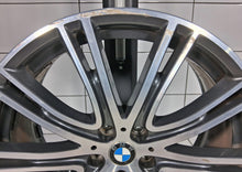 Load image into Gallery viewer, 1x Alufelge 20 Zoll 8.0" 5x112 30ET Glanz Grau 8053501KOD 87169090 BMW G31 G30 FEL7411096476jz