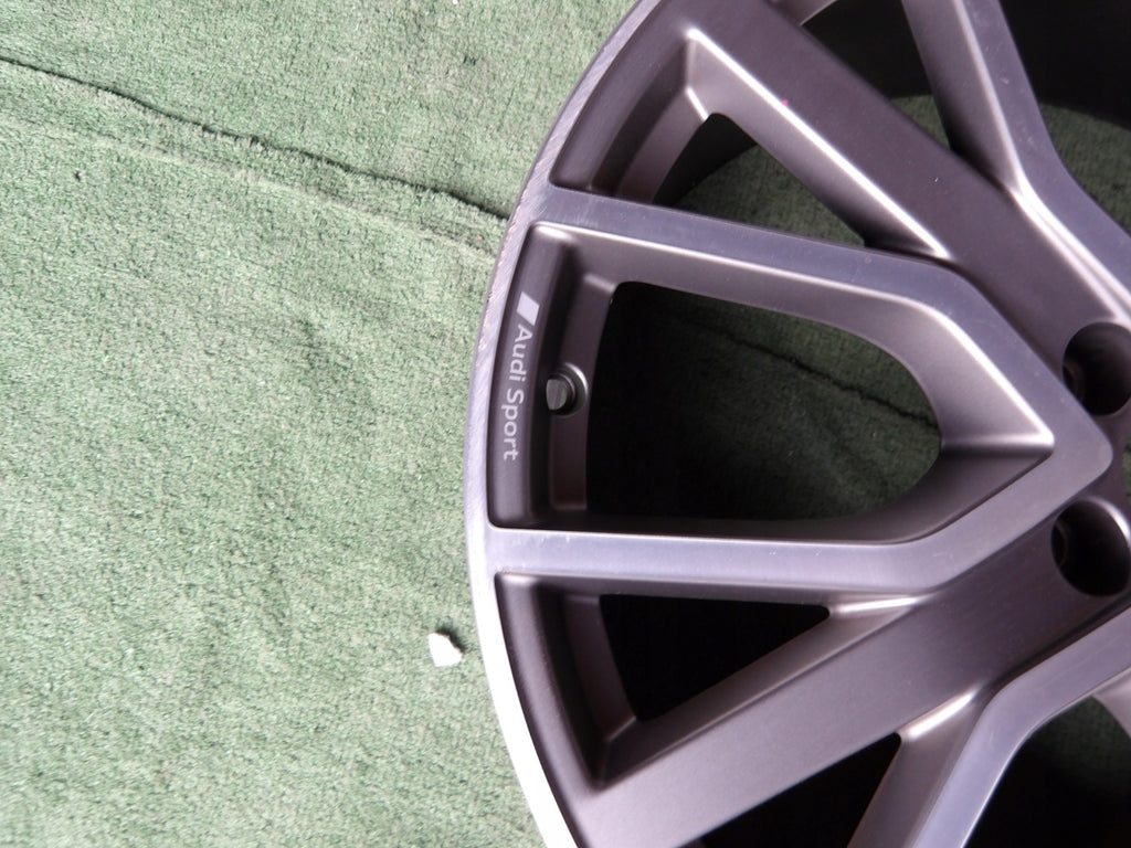 1x Alufelge 20 Zoll 8.5" 5x112 43ET Matt Graphit 4K0601025AB Audi A6 C8 B9 Mg FEL3879913248dx