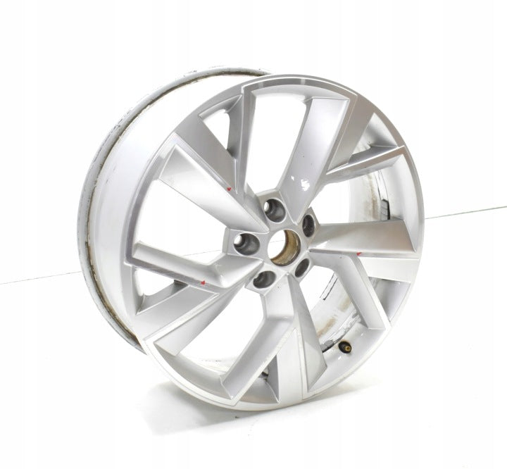 1x Alufelge 19 Zoll 7.0" 5x112 43ET Glanz Schwarz 565601025BF Skoda Kodiaq FEL6410093750au