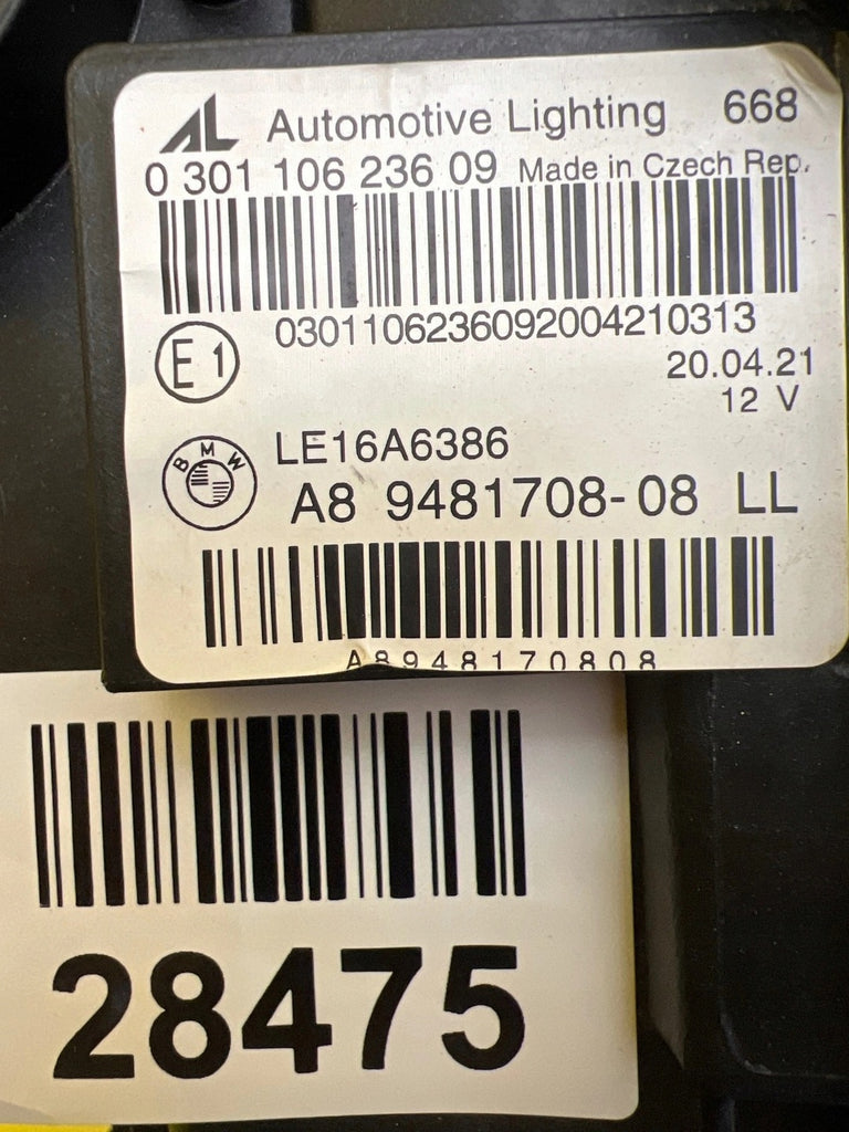 Frontscheinwerfer BMW 3 G21 G20 9481708-08 Laser Rechts Scheinwerfer Headlight SCH5784324601rq