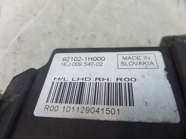 Frontscheinwerfer Kia Ceed 92102-1H000 Rechts Scheinwerfer Headlight