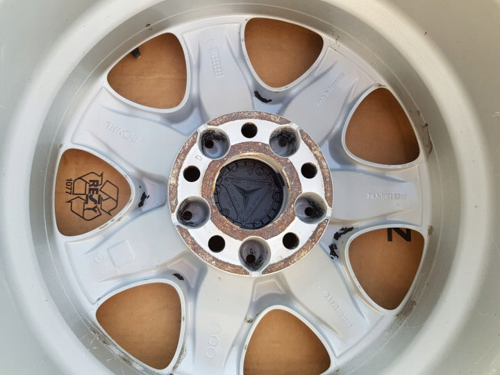4x Alufelge 16 Zoll 7.5" 5x112 46ET Silber Mercedes-Benz Rim Wheel FEL2511299855rk