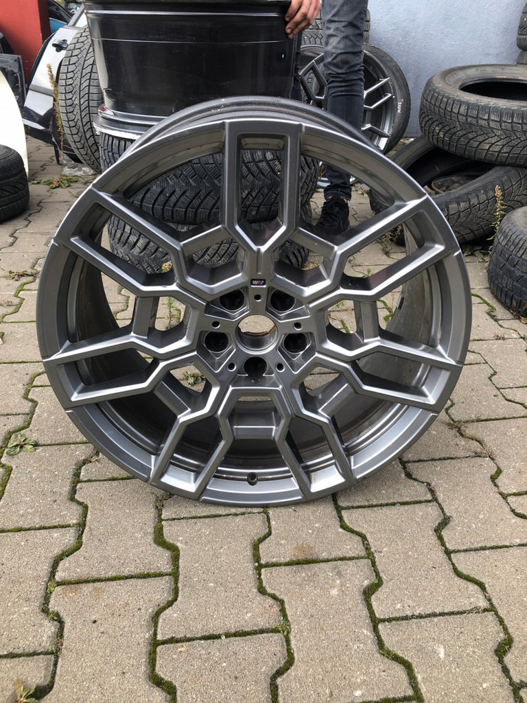 1x Alufelge 22 Zoll 10.0" 5x112 21ET Glanz Schwarz 1543958 BMW Rim Wheel FEL8434955593th