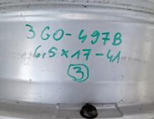 Load image into Gallery viewer, 1x Alufelge 17 Zoll 6.5" 5x112 41ET Glanz Silber 3G0071497B VW I Rim Wheel FEL4430761016lh