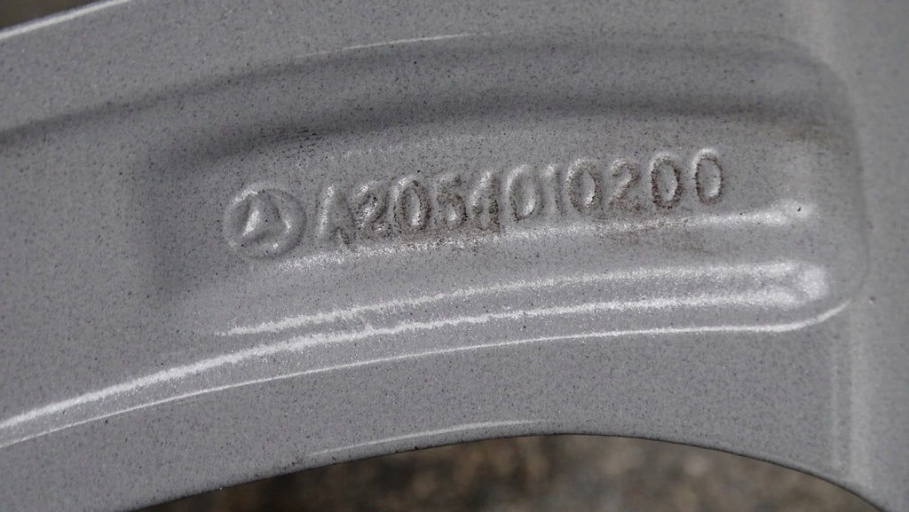 1x Alufelge 17 Zoll 7.0" 5x112 48 5ET A2054010200 Mercedes-Benz W205 Rim Wheel FEL6212608950vo