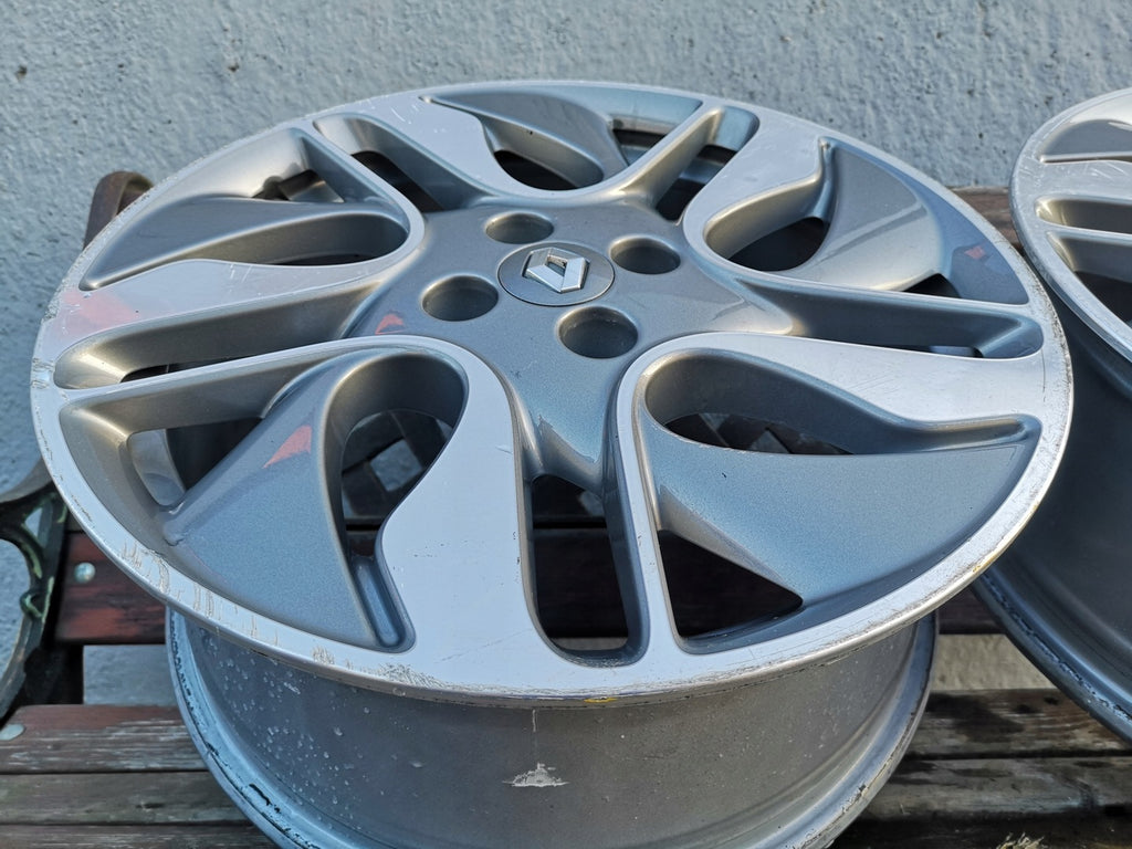 1x Alufelge 17 Zoll 7.0" 4x100 44ET Glanz Graphit 403000803 Mg Clio IV Captur