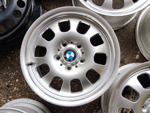 Laden Sie das Bild in den Galerie-Viewer, 4x Alufelge 16 Zoll 7.0" 5x120 47ET Glanz Silber 1094502 BMW Rim Wheel FEL7472977026en