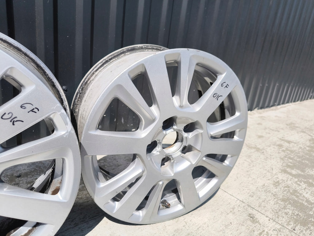 4x Alufelge 16 Zoll 7.0" 5x112 42ET Glanz Silber 4F0601025CF Audi A4 A3