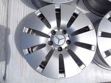 Load image into Gallery viewer, 4x Alufelge 16 Zoll 6.5" 5x112 38ET Glanz Silber A2054010100 Mercedes-Benz W205 FEL3842139038cw
