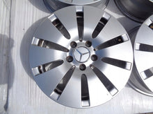 Load image into Gallery viewer, 4x Alufelge 16 Zoll 6.5" 5x112 38ET Glanz Silber A2054010100 Mercedes-Benz W205 FEL3842139038cw