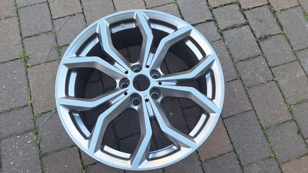 1x Alufelge 19 Zoll 7.5" 5x112 32ET Glanz Graphit 6877328 BMW Rim Wheel FEL9768670487ka