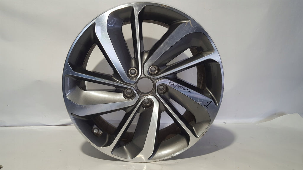 1x Alufelge 18 Zoll 7.5" 5x114.3 50ET Glanz 52910-G5200 Kia Rim Wheel