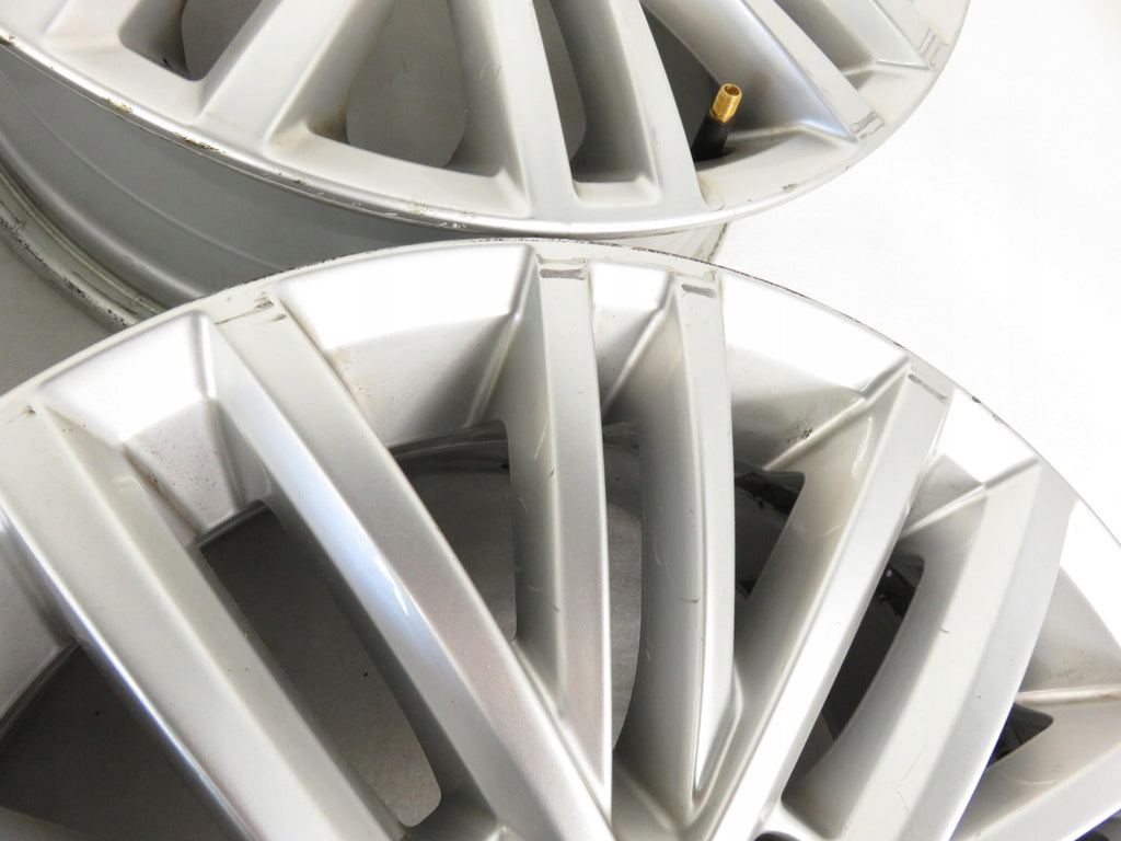 4x Alufelge 16 Zoll 6.5" 5x112 50ET Silber 1T0601025AC VW Golf VII Touran FEL3814262214ti