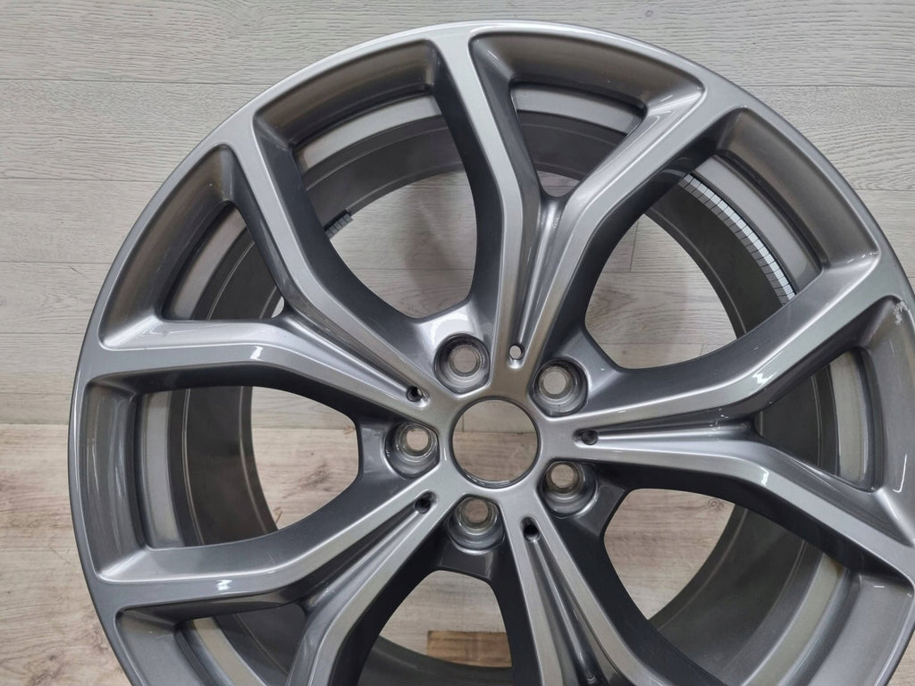1x Alufelge 19 Zoll 9.0" 5x112 38ET Glanz Grau 6883752 BMW X5 G05 Rim Wheel FEL9030435146dw