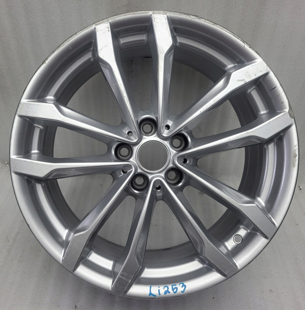 1x Alufelge 19 Zoll 7.5" 5x112 32ET Glanz Grau 6877325 BMW X3 G01 G02 Rim Wheel FEL3441344906lb