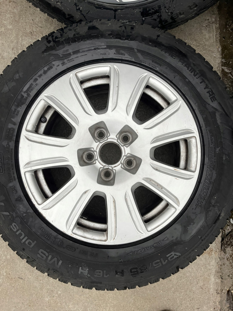 4x Alufelge 16 Zoll 6.5" 5x112 33ET Glanz Silber 8U0601025Q Audi Rim Wheel FEL8633250651ps