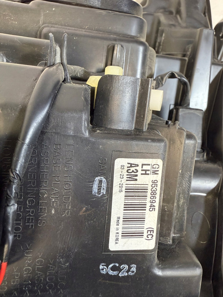 Frontscheinwerfer Opel Mokka 95386945 Xenon Links Scheinwerfer Headlight SCH1426348733fz