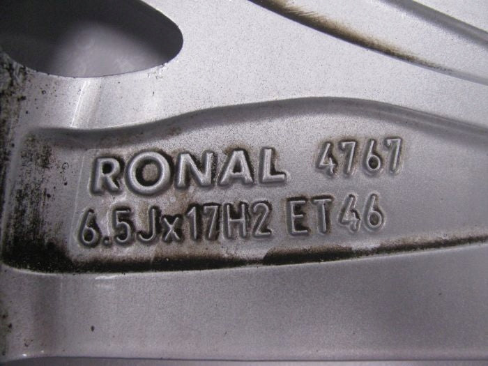 1x Alufelge 17 Zoll 6.5" 5x112 46ET Glanz Silber 5E3601025 Skoda Octavia Iv FEL5218519018rx