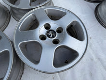 Load image into Gallery viewer, 4x Alufelge 15 Zoll 6.0&quot; 4x108 18ET Silber Citroën Rim Wheel