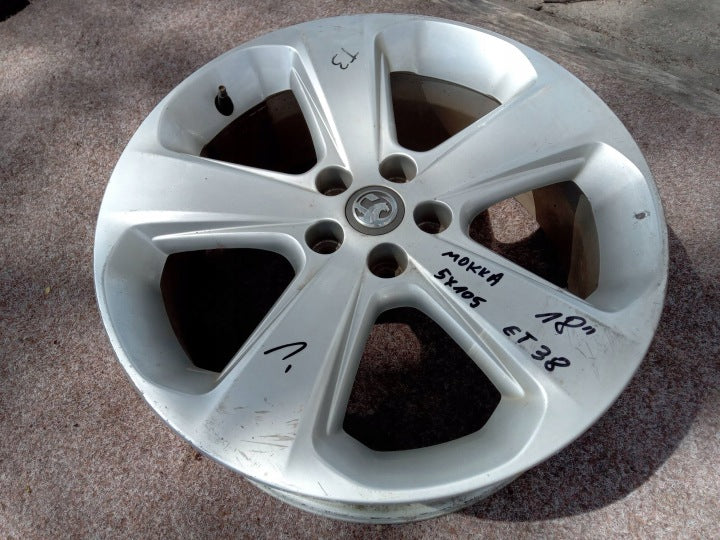 1x Alufelge 18 Zoll 5x105 Opel Mokka Rim Wheel FEL8890698609kl