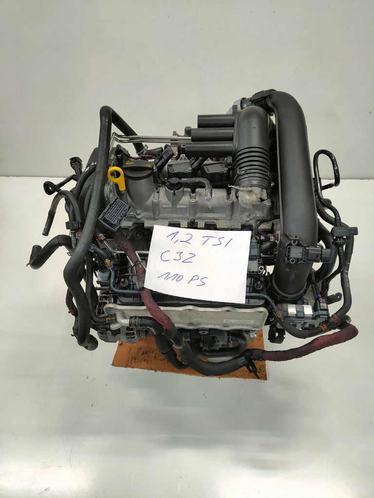 Motor Seat Skoda VW Leon Fabia III Octavia CJZ 1.2 TSI 110PS Benzin Komplett