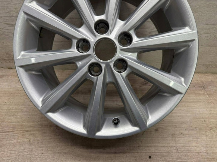 1x Alufelge 16 Zoll 7.0" 5x108 50ET Glanz Silber F1EC-B1B Ford Focus Rim Wheel FEL1797418610zx