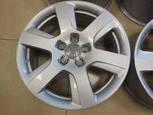 Laden Sie das Bild in den Galerie-Viewer, 4x Alufelge 17 Zoll 7.0" 5x112 25ET Glanz Silber 4G8601025H Audi Rim Wheel FEL1711720946xc