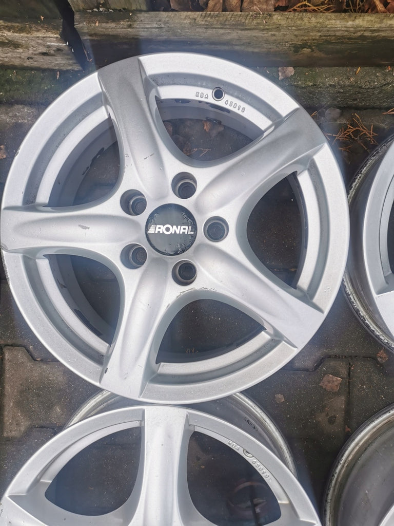 4x Alufelge 16 Zoll 6.5" 5x112 50ET Audi Rim Wheel FEL6580834699zx