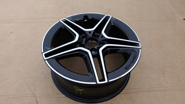 1x Alufelge 18 Zoll 7.5" 5x112 49ET Glanz Grau A1774011500 Mercedes-Benz W177 FEL6900313503ic