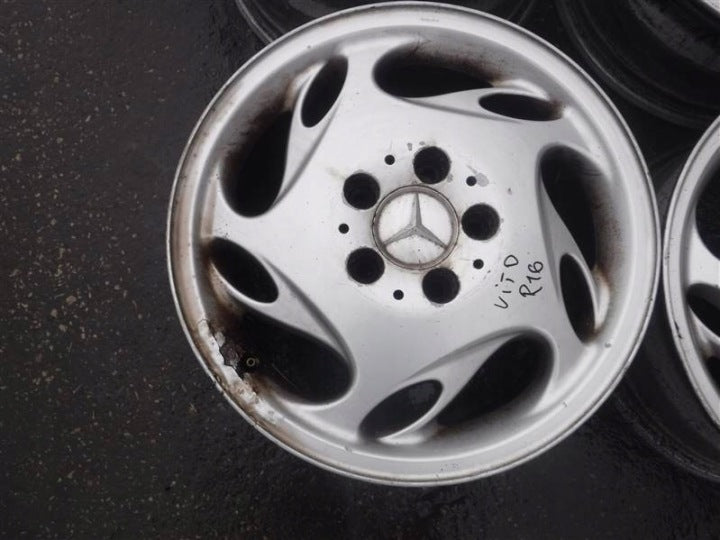 4x Alufelge 16 Zoll 7.0" 5x112 55ET A6384010102 Mercedes-Benz Vito Rim Wheel FEL1745461911gy