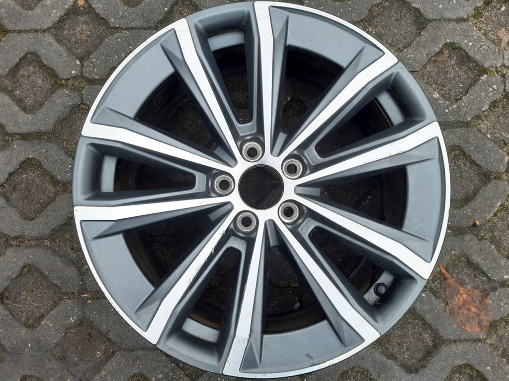 1x Alufelge 18 Zoll 8.0" 5x108 42ET Glanz Graphit 32243401 Mg Rim Wheel FEL7684589732yz
