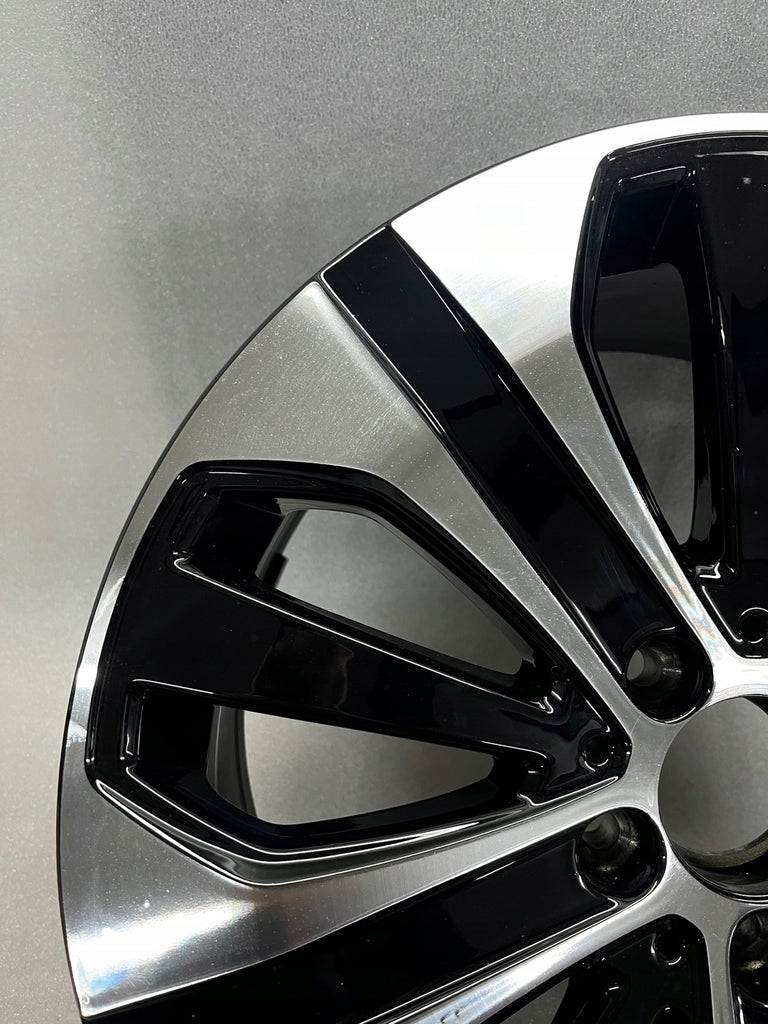 1x Alufelge 18 Zoll 8.0" 5x112 38ET Glanz Schwarz A2534014600 Mercedes-Benz Glc