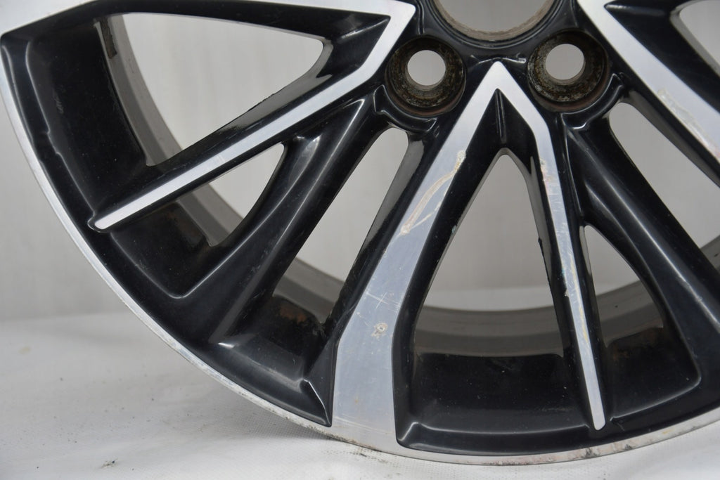 1x Alufelge 17 Zoll 7.0" 5x114.3 45ET Glanz Mg Rim Wheel FEL6616556219kn