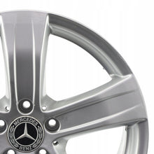 Load image into Gallery viewer, 1x Alufelge 18 Zoll 8.5" 5x112 40ET Silber A2214015102 Mercedes-Benz W221 C216 FEL8892100071lf
