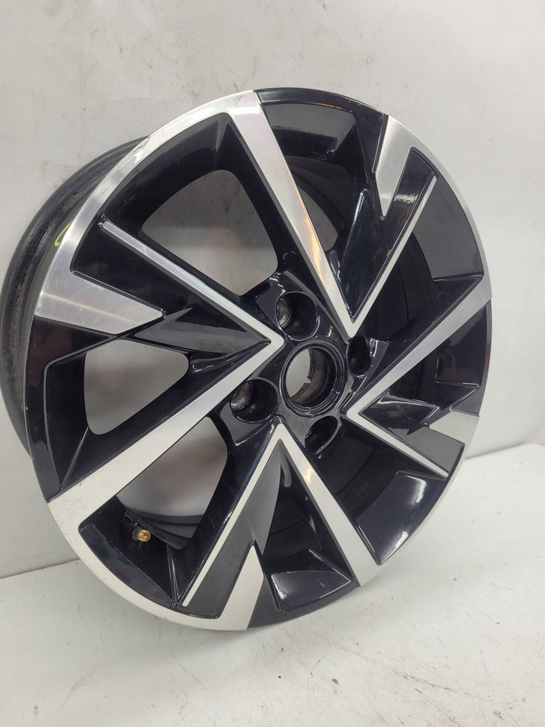 1x Alufelge 16 Zoll 4x108 Schwarz 9847228980 Opel Corsa E F Rim Wheel FEL5373423389gv