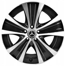 Load image into Gallery viewer, 1x Alufelge 18 Zoll 8.0" 5x112 43ET Glanz Schwarz A2134013700 Mercedes-Benz FEL1980874983xy