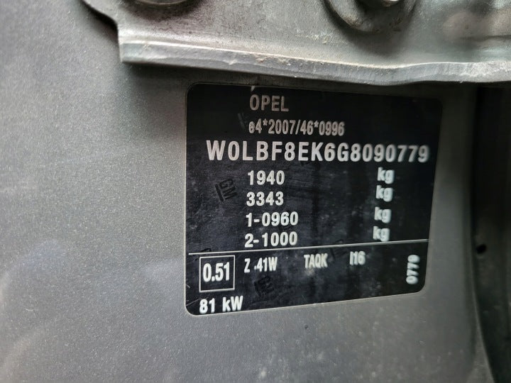 Motor Opel Insignia B B16DTE 1.6 CDTI 110PS 81kW 116TKm 2016 Diesel Komplett MOT8141384792fv